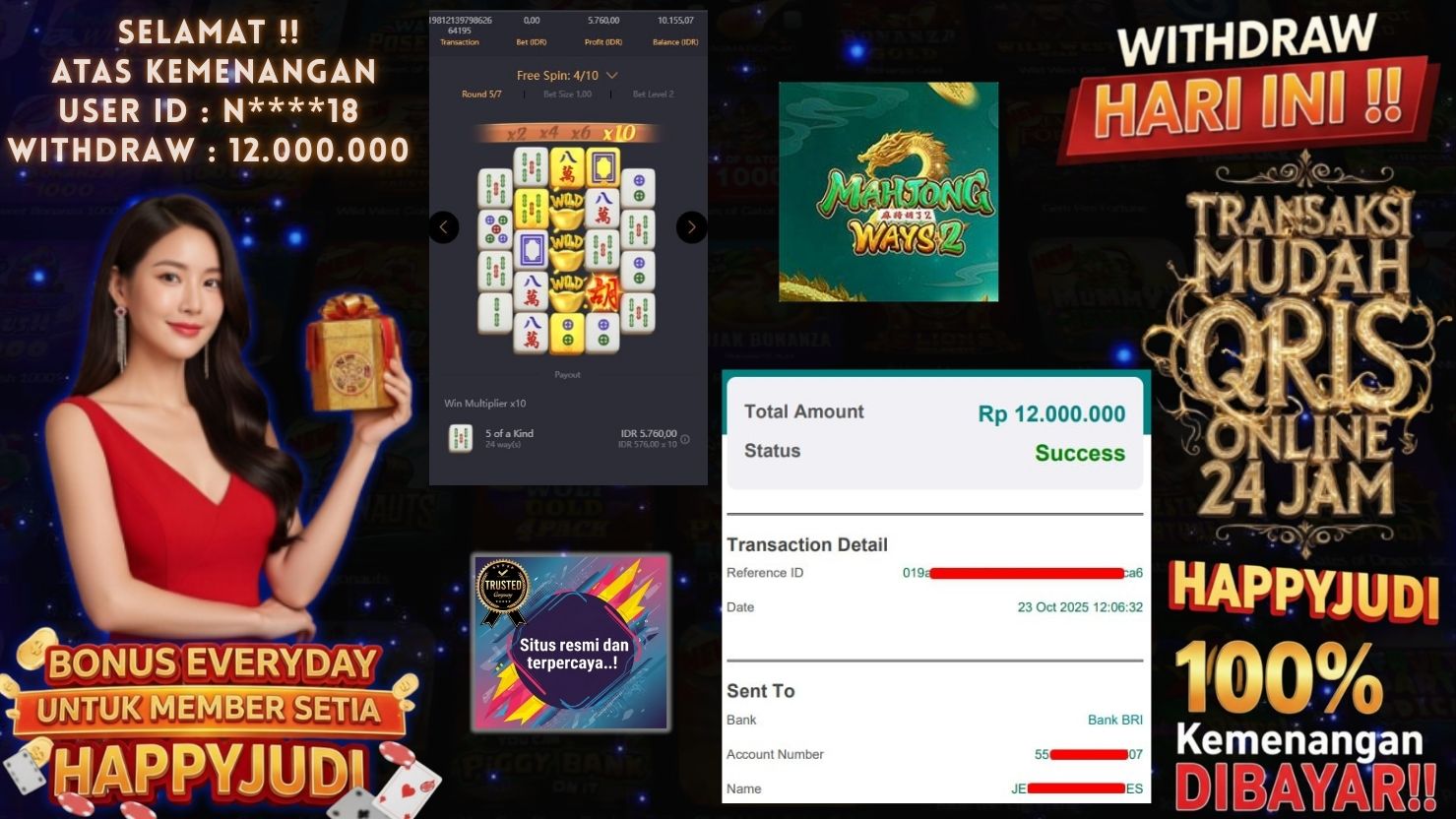 HAPPYJUDI JACKPOT SLOT MAHJONG WAYS 2